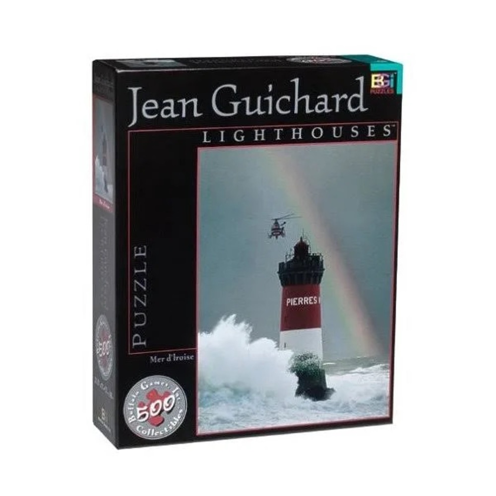 Jean Guichard Lighthouse Mer dlroise by BUFFALO GAMES Factory Sealed